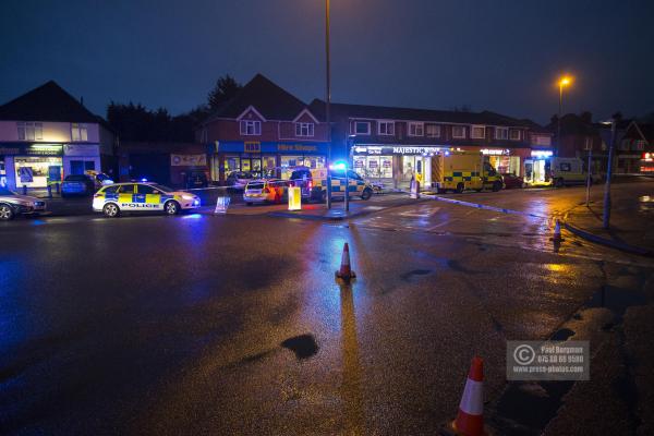 31/01/2017. RTC Woodbridge Road, between junction Stockton Close & Recreation Road