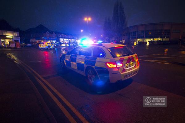 31/01/2017. RTC Woodbridge Road, between junction Stockton Close & Recreation Road