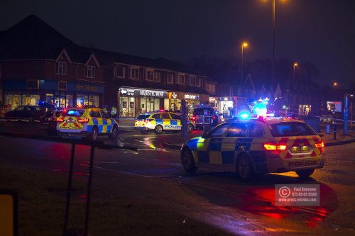 31/01/2017. RTC Woodbridge Road, between junction Stockton Close & Recreation Road