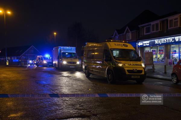 31/01/2017. RTC Woodbridge Road, between junction Stockton Close & Recreation Road