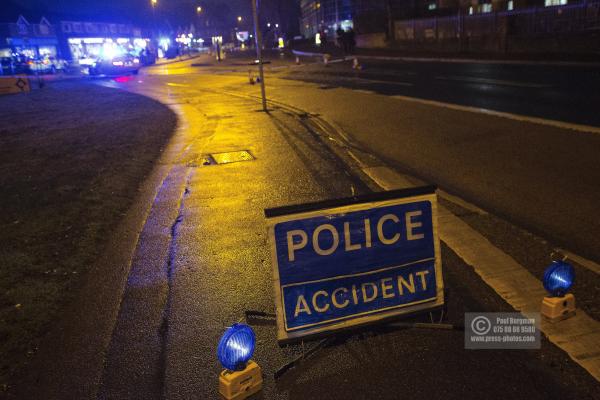 31/01/2017. RTC Woodbridge Road, between junction Stockton Close & Recreation Road