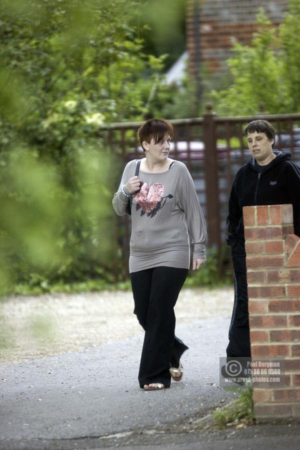 19 May 2012.  Shannon Matthews mother Karen Photographed today leaving her Bail Hostel