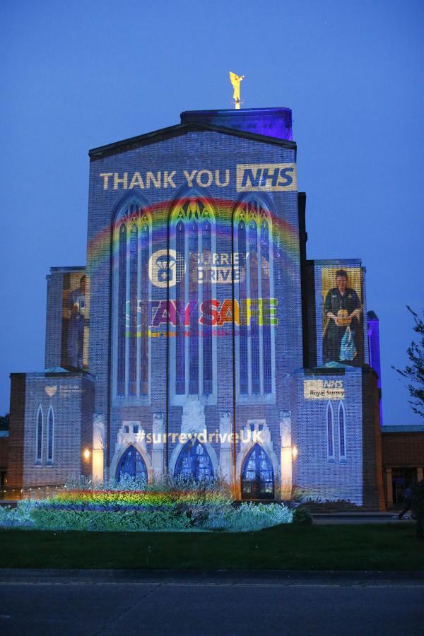 Guildford Cathedral NHS Tribute 0014