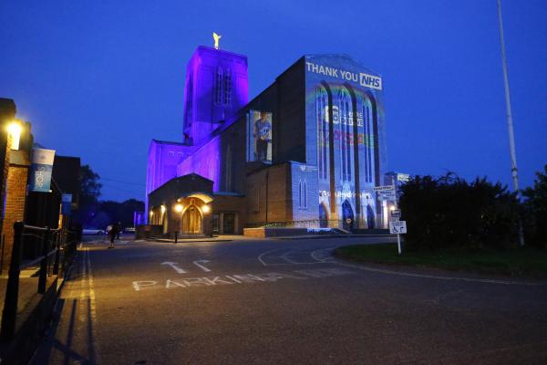 Guildford Cathedral NHS Tribute 0035