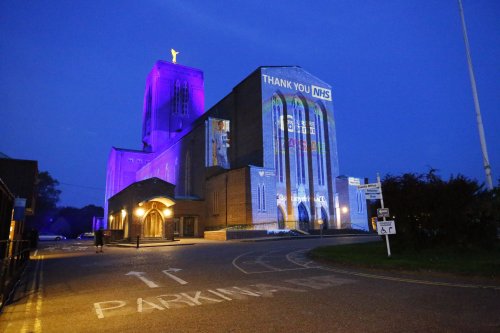 Guildford Cathedral NHS Tribute 0051