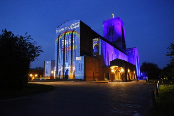 Guildford Cathedral NHS Tribute 0065