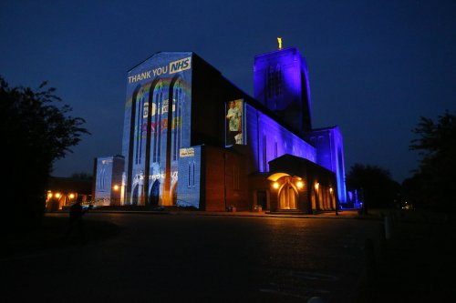 Guildford Cathedral NHS Tribute 0069