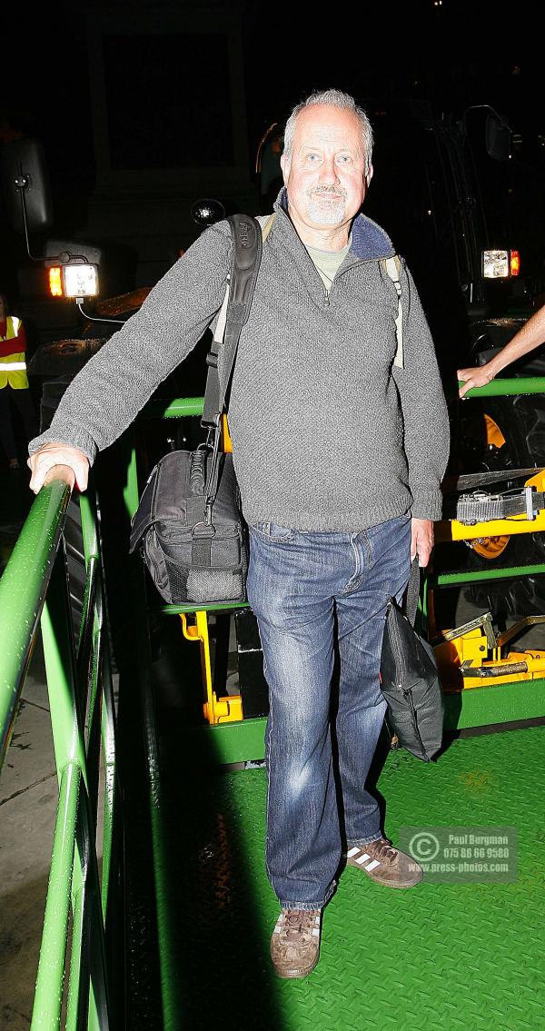 7 July 2009.Phil Langstaff, photographer  on the fourth plinth from 0100-0200hrs,