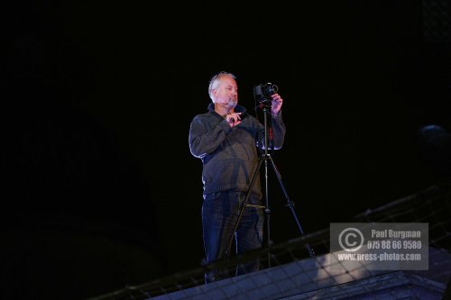 7 July 2009.Phil Langstaff, photographer  on the fourth plinth from 0100-0200hrs,