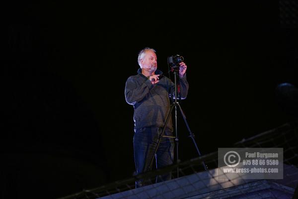 7 July 2009.Phil Langstaff, photographer  on the fourth plinth from 0100-0200hrs,