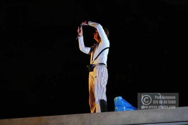 8 July 2009. 

Viviene Chmarny an administrator from Eastleigh, Hampshire. Decided that she should get dressed On the Fourth Plinth  0300-0400hrs
 Paul Burgman 075 88 66 9580