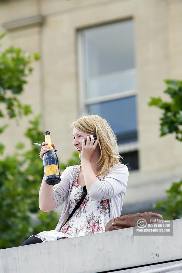 10 July 2009. 
CIARA HICKEY (25)an Education Officer from Belfast.  . on the Fourth Plinth from 1400hrs to 1500hrs, 

 Paul Burgman 075 88 66 9580