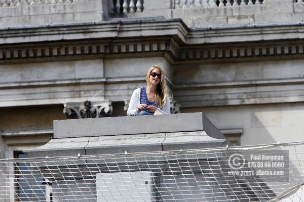 10 July 2009. 
EMILY AIRTON (21)  FROM Hartney Whitney in Hampshire works in Public Relations on the Fourth Plinth from 1500hrs to 1600hrs,