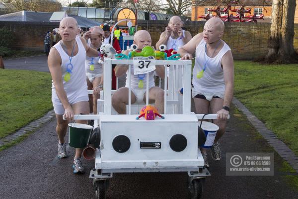 26/12/2016.  Windlesham Pram Race.