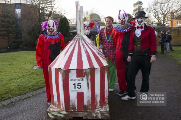 26/12/2016.  Windlesham Pram Race. Circus of Horrors