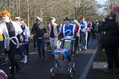 26/12/2016.  Windlesham Pram Race.