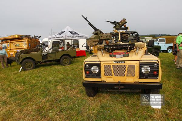 27/08/2016.Wings & Wheels, Dunsfold. The Dunsfold Collection of  Land Rovers