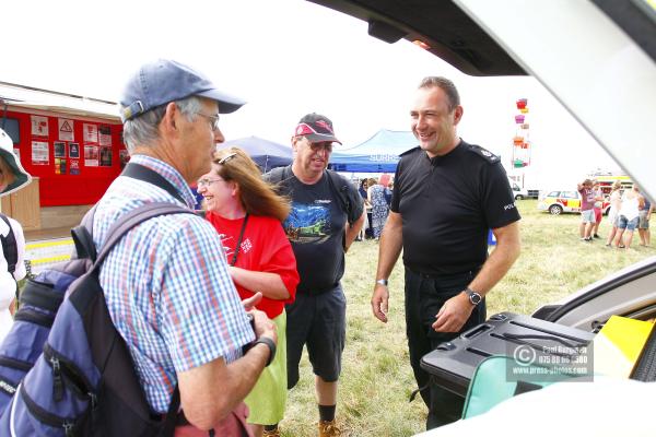 27/08/2016.Wings & Wheels, Dunsfold. Surrey Police Stand