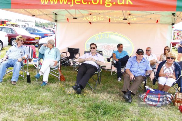 27/08/2016.Wings & Wheels, Dunsfold. Jaguar Enthusiasts club