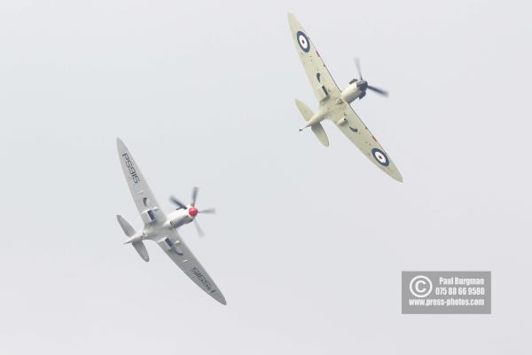 27/08/2016.Wings & Wheels, Dunsfold. RAF BBMF Spitfires