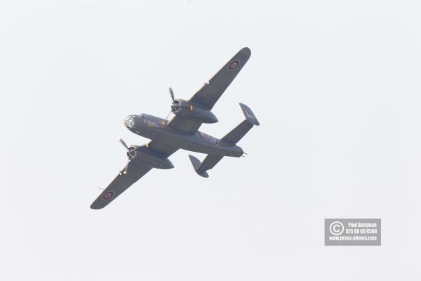 27/08/2016.Wings & Wheels, Dunsfold. The BBMF Mitchell