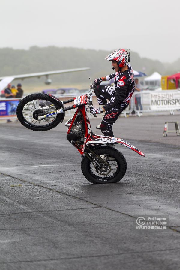 28/08/2016.Wings & Wheels, Dunsfold. Steve Colley Stunt Show