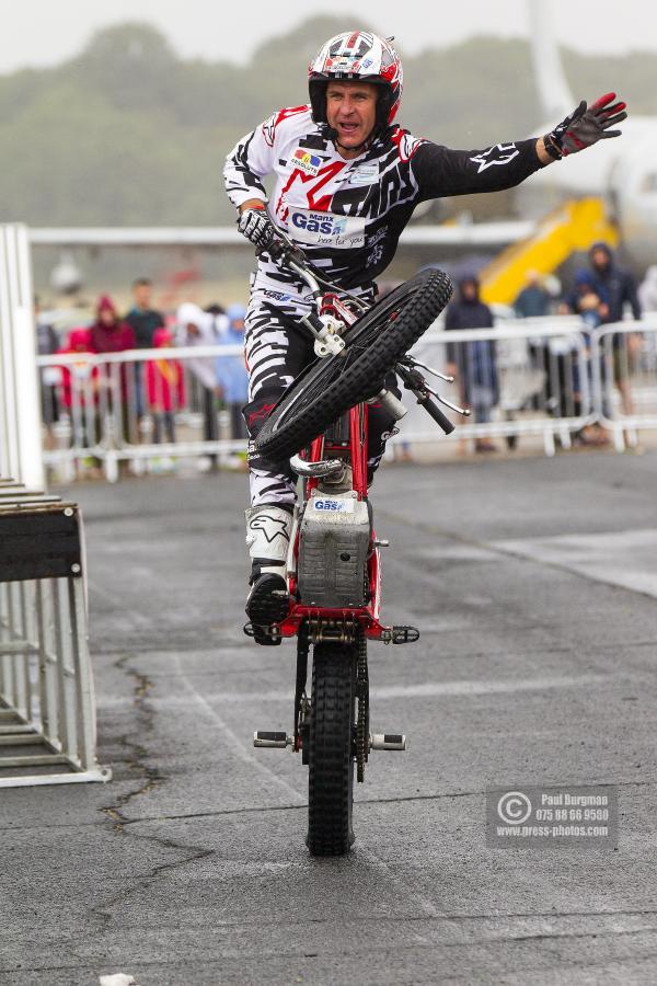 28/08/2016.Wings & Wheels, Dunsfold. Steve Colley Stunt Show