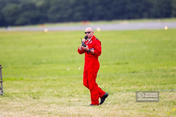 28/08/2016.Wings & Wheels, Dunsfold. Red 10 giving commentary on Red Arrows