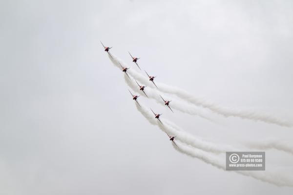 28/08/2016.Wings & Wheels, Dunsfold. The Red Arrows