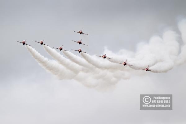 28/08/2016.Wings & Wheels, Dunsfold. The Red Arrows