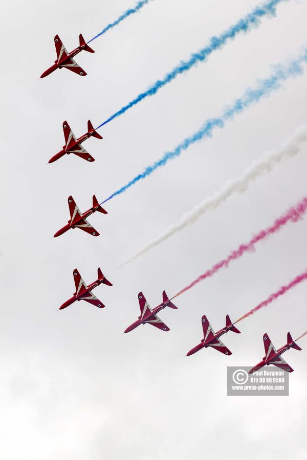 28/08/2016.Wings & Wheels, Dunsfold. The Red Arrows