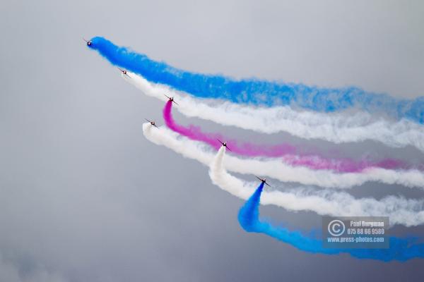 28/08/2016.Wings & Wheels, Dunsfold. The Red Arrows