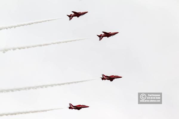 28/08/2016.Wings & Wheels, Dunsfold. The Red Arrows