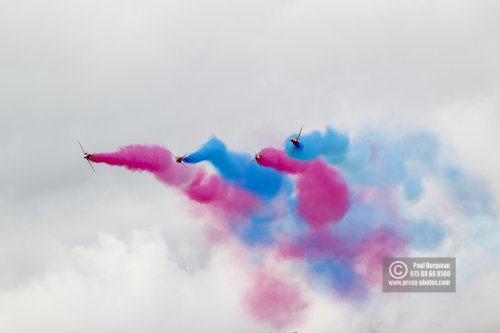 28/08/2016.Wings & Wheels, Dunsfold. The Red Arrows