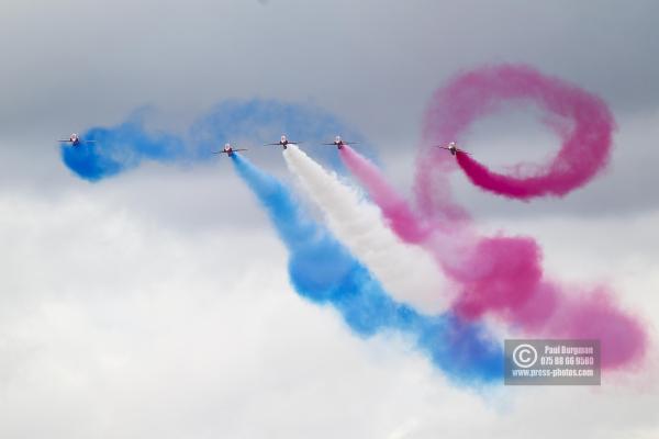 28/08/2016.Wings & Wheels, Dunsfold. The Red Arrows