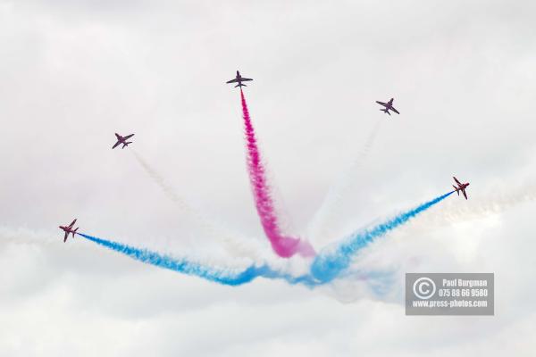 28/08/2016.Wings & Wheels, Dunsfold. The Red Arrows