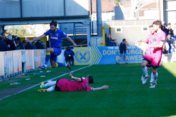 25/03/2017. AFC Wimbledon v Southend United