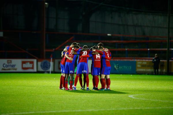 12/12/2016.  Aldershot Town v East Thurrock United FC. FA Trophy.