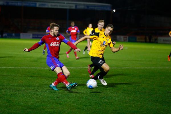 12/12/2016.  Aldershot Town v East Thurrock United FC. FA Trophy.