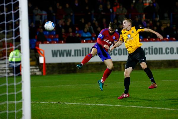 12/12/2016.  Aldershot Town v East Thurrock United FC. FA Trophy.