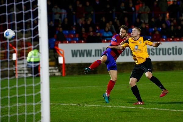 12/12/2016.  Aldershot Town v East Thurrock United FC. FA Trophy.