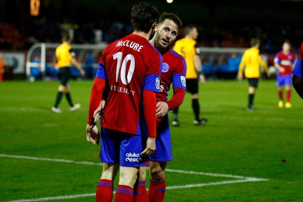 12/12/2016.  Aldershot Town v East Thurrock United FC. FA Trophy.