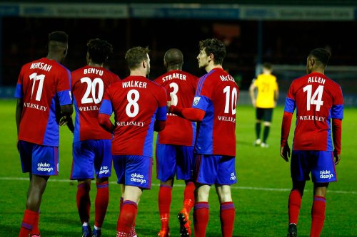 12/12/2016.  Aldershot Town v East Thurrock United FC. FA Trophy.