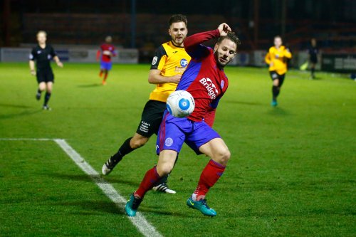 12/12/2016.  Aldershot Town v East Thurrock United FC. FA Trophy.