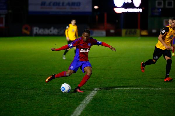 12/12/2016.  Aldershot Town v East Thurrock United FC. FA Trophy.