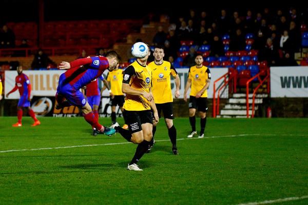 12/12/2016.  Aldershot Town v East Thurrock United FC. FA Trophy.