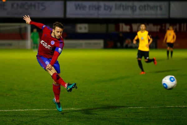 12/12/2016.  Aldershot Town v East Thurrock United FC. FA Trophy.