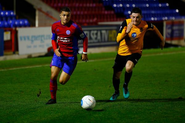 12/12/2016.  Aldershot Town v East Thurrock United FC. FA Trophy.