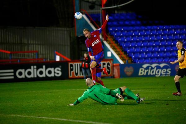 12/12/2016.  Aldershot Town v East Thurrock United FC. FA Trophy.