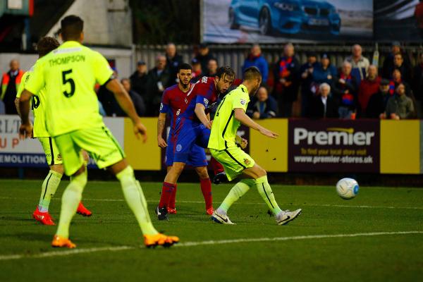 07/01/2017.  Aldershot Town v Southport FC